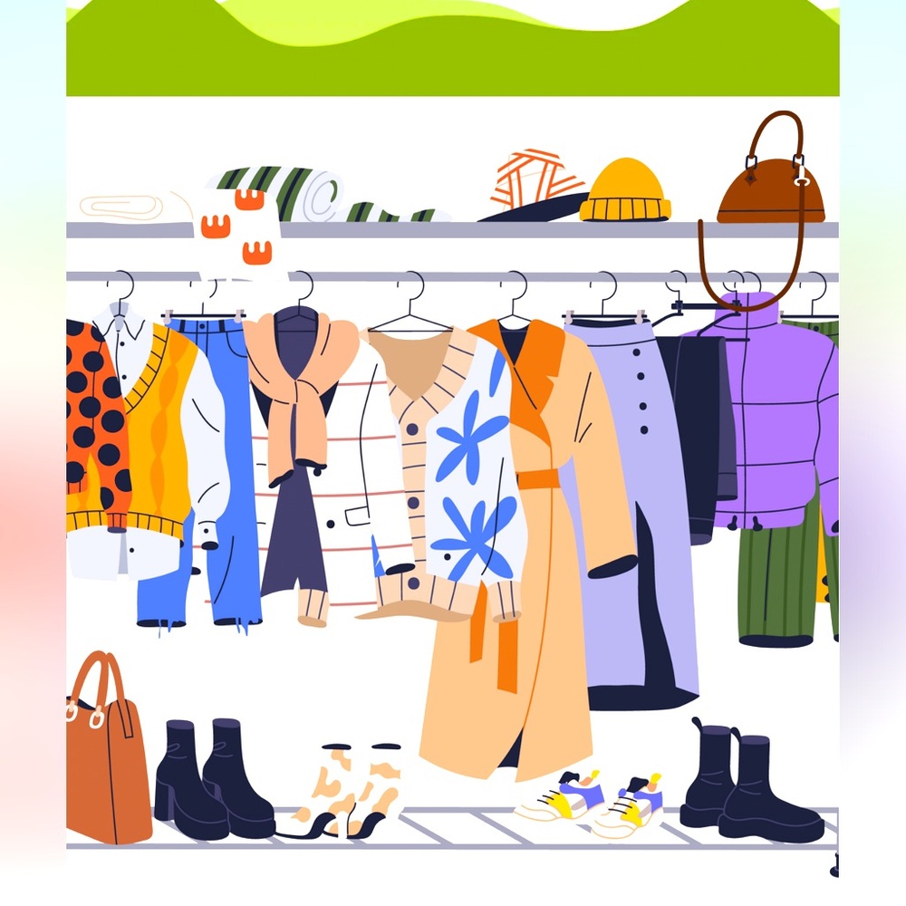 5 lb box of clothing